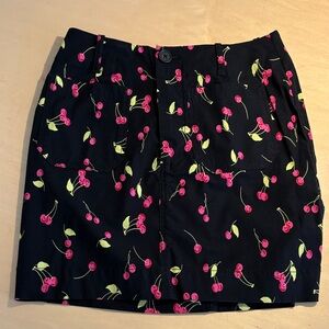 Maeve by Anthropologie Cherry Print Colette Mini - S